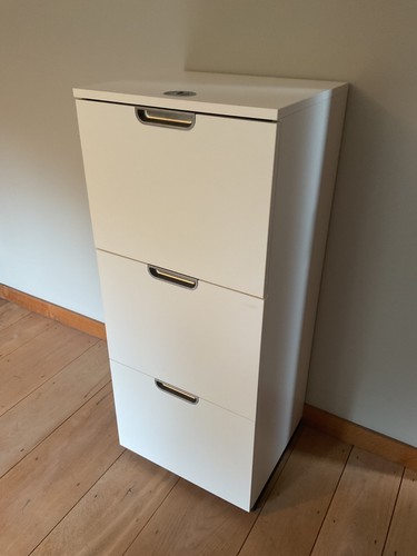 Ikea galant white drawer - white,
