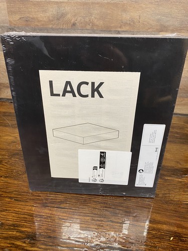 Ikea lack black floating shelf - lack,