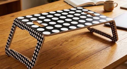 Folding laptop table - folding,