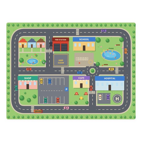 Town roads kids table - kids,